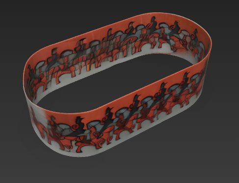 YanboZhang3's tweet image. M.C. Escher x @TXhunyuan 3D