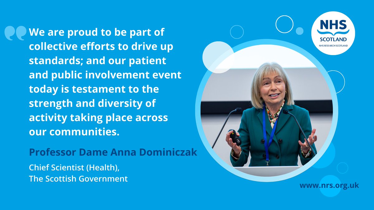 NHS Research Scotland (@nhsresearchscot) on Twitter photo Today marks the 3rd anniversary of the #Shared Commitment to #Public Involvement in health and social care research🎉 Alongside <a href="/CSO_Scotland/">CSO(Health)Scotland</a> we are proud to be working with over 30 organisations across the UK working to drive up standards.
Learn more 👉 bit.ly/3R31uJC Today marks the 3rd anniversary of the #Shared Commitment to #Public Involvement in health and social care research🎉 Alongside <a href="/CSO_Scotland/">CSO(Health)Scotland</a> we are proud to be working with over 30 organisations across the UK working to drive up standards.
Learn more 👉 bit.ly/3R31uJC