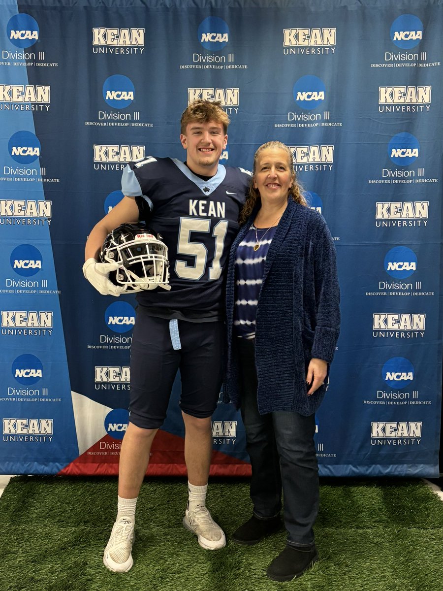 After a long talk with <a href="/KUFootball212/">Kean University Football</a> I have decided to continue my academic and athletic career at Kean University! Thank you to everyone that has helped me along the way! #AGTG