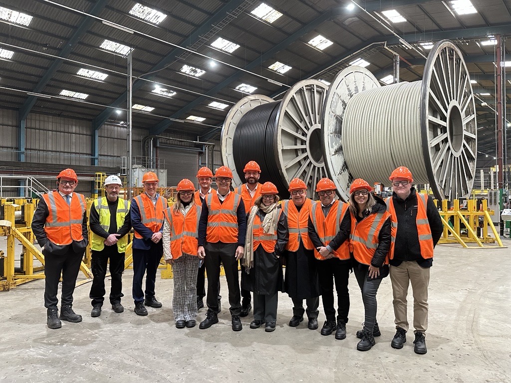 JDR (@connectwithjdr) on Twitter photo Exciting day at JDR Hartlepool hosting <a href="/biztradegovuk/">Department for Business and Trade</a>, @UKinBrazil, SindiEnergia & Ceará Gov!
With @tradegovuk Brazil Energy Team, we’re advancing Hydrogen & Offshore Wind collaboration, showcasing the UK’s subsea cable innovation.
#RenewableEnergy #OffshoreWind #Hydrogen Exciting day at JDR Hartlepool hosting <a href="/biztradegovuk/">Department for Business and Trade</a>, @UKinBrazil, SindiEnergia & Ceará Gov!
With @tradegovuk Brazil Energy Team, we’re advancing Hydrogen & Offshore Wind collaboration, showcasing the UK’s subsea cable innovation.
#RenewableEnergy #OffshoreWind #Hydrogen