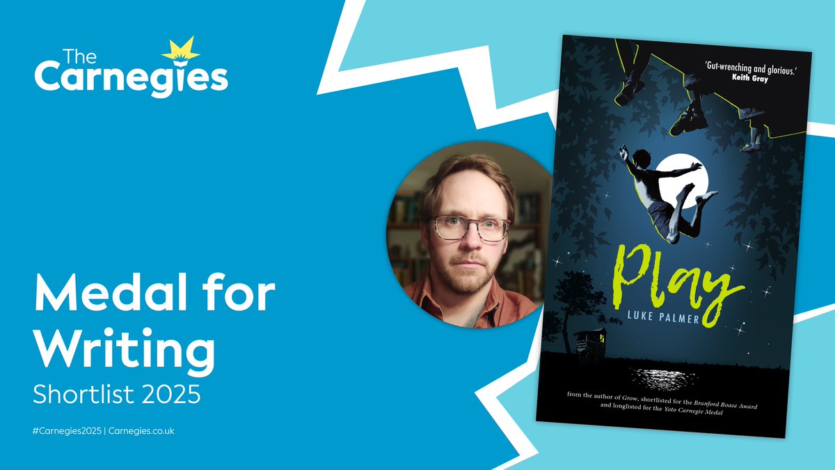 Firefly Press (@fireflypress) on Twitter photo So proud to share that Play has been shortlisted for the UK’s longest running children’s book awards, the <a href="/CarnegieMedals/">The Carnegies</a> – congratulations <a href="/lcpalmerpoet/">Luke Palmer</a>! #Carnegies2025 🌟
Available from your local bookshop! So proud to share that Play has been shortlisted for the UK’s longest running children’s book awards, the <a href="/CarnegieMedals/">The Carnegies</a> – congratulations <a href="/lcpalmerpoet/">Luke Palmer</a>! #Carnegies2025 🌟
Available from your local bookshop!