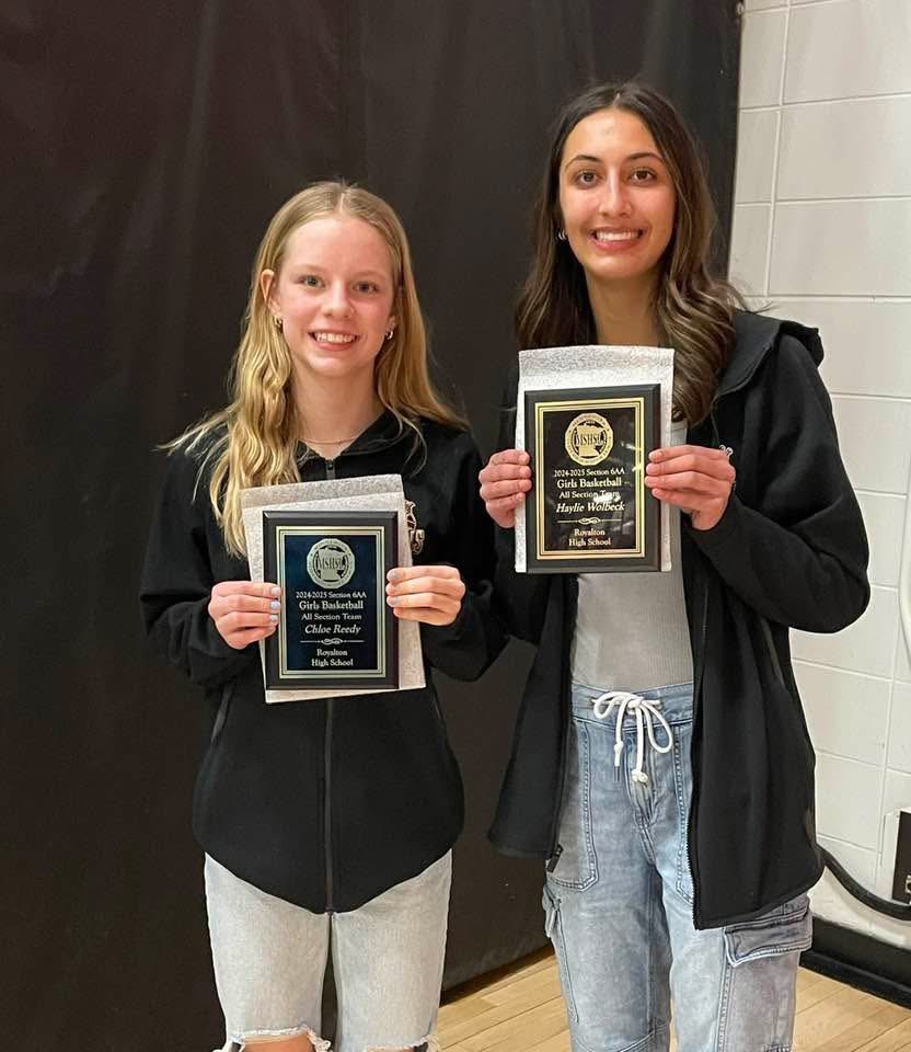 Michael Reedy (@lllchoosejoy) on Twitter photo Super proud of our two Class 2A Section 6 All- Section team members. <a href="/RHSROYALSGBB/">Royalton Girls Hoops</a> <a href="/Hayliewolbeck15/">Haylie</a> <a href="/ChloeReedy2029/">Chloe Reedy</a> β€οΈ <a href="/PrepGirlsHoops/">Prep Girls Hoops π</a> <a href="/PGHMinnesota/">Prep Girls Hoops Minnesota</a> <a href="/GMacHoops/">Grant McGinnis</a> <a href="/AllyMcGinnis2/">Ally</a> <a href="/tonyragtime76/">Tony Ragulen</a> <a href="/coach_rudy22/">Rudy</a> <a href="/JrAllStarBB/">Jr. All-Star Girls Basketball</a> <a href="/JrAllStarMN/">Minnesota Jr. All-Star GBB</a> <a href="/EricJrAllStar/">EricJrAllStar</a> <a href="/FiveStateHoops/">Chuck Thompson</a> <a href="/MinnesotaFury/">Minnesota Fury AAU</a> Super proud of our two Class 2A Section 6 All- Section team members. <a href="/RHSROYALSGBB/">Royalton Girls Hoops</a> <a href="/Hayliewolbeck15/">Haylie</a> <a href="/ChloeReedy2029/">Chloe Reedy</a> β€οΈ <a href="/PrepGirlsHoops/">Prep Girls Hoops π</a> <a href="/PGHMinnesota/">Prep Girls Hoops Minnesota</a> <a href="/GMacHoops/">Grant McGinnis</a> <a href="/AllyMcGinnis2/">Ally</a> <a href="/tonyragtime76/">Tony Ragulen</a> <a href="/coach_rudy22/">Rudy</a> <a href="/JrAllStarBB/">Jr. All-Star Girls Basketball</a> <a href="/JrAllStarMN/">Minnesota Jr. All-Star GBB</a> <a href="/EricJrAllStar/">EricJrAllStar</a> <a href="/FiveStateHoops/">Chuck Thompson</a> <a href="/MinnesotaFury/">Minnesota Fury AAU</a>