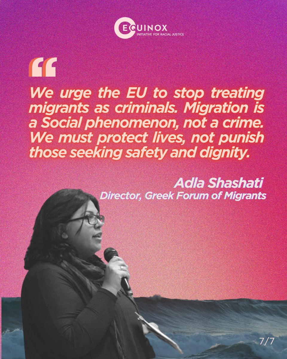 Equinox: Racial Justice Initiative (@equinoxrji) on Twitter photo 🚨🚨 The <a href="/EU_Commission/">European Commission</a>'s new "EU Return Regulation" should be called what it really is:
𝐀 𝐝𝐞𝐚𝐝𝐥𝐲 𝐝𝐞𝐩𝐨𝐫𝐭𝐚𝐭𝐢𝐨𝐧 𝐫𝐞𝐠𝐢𝐦𝐞.
Read more here of our initial analysis here 👉🏿equinox-eu.com/eudeportations/ 🚨🚨 The <a href="/EU_Commission/">European Commission</a>'s new "EU Return Regulation" should be called what it really is:
𝐀 𝐝𝐞𝐚𝐝𝐥𝐲 𝐝𝐞𝐩𝐨𝐫𝐭𝐚𝐭𝐢𝐨𝐧 𝐫𝐞𝐠𝐢𝐦𝐞.
Read more here of our initial analysis here 👉🏿equinox-eu.com/eudeportations/