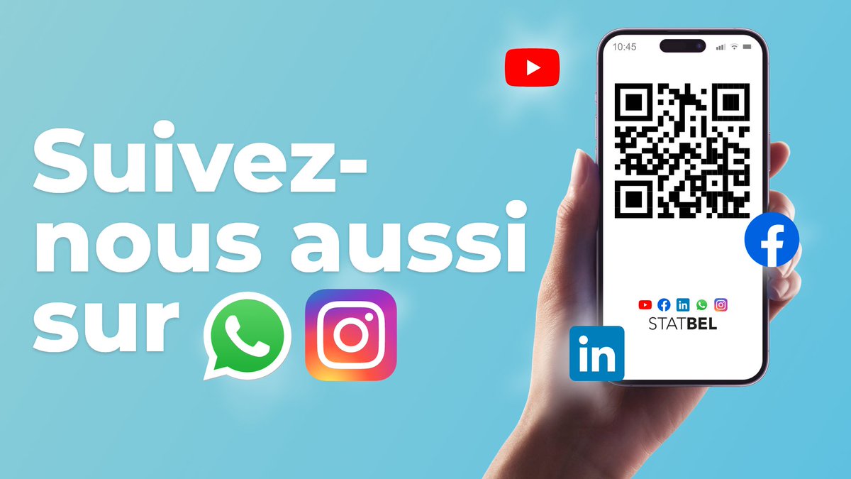 Statbel, l'office belge de statistique tweet media