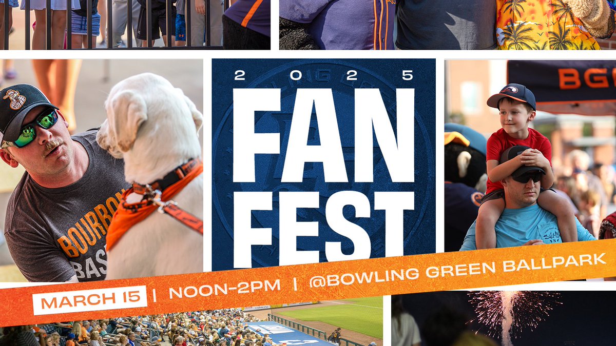 Coming this Saturday!

Join us March 15th from 12-2 PM for our 2025 Fan Fest! Admission is free, and activities include new concession items, season and single-game tickets, new merchandise on sale, a photo-op with Roscoe, and a TV giveaway sponsored by <a href="/McGownTV/">McGown Audio Video</a>. We look forward