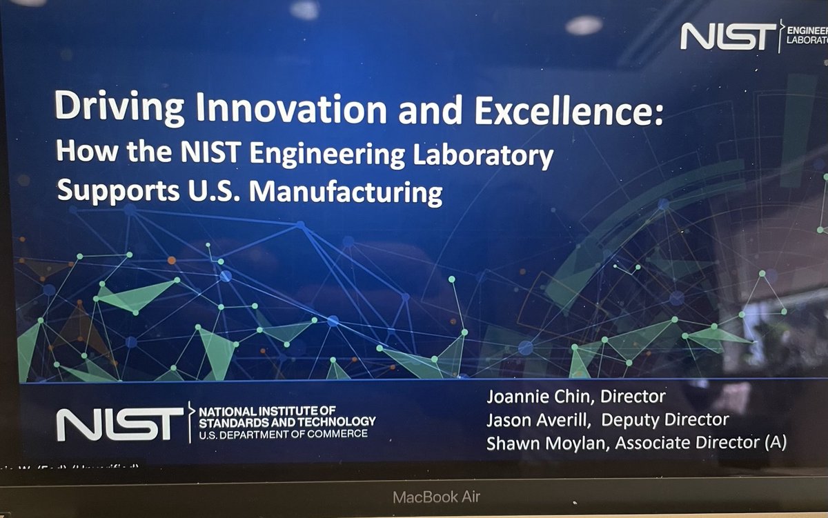 Stay tuned for highlights from the MEP-NIST lunch &amp; learn on how U.S. manufacturers can benefit.