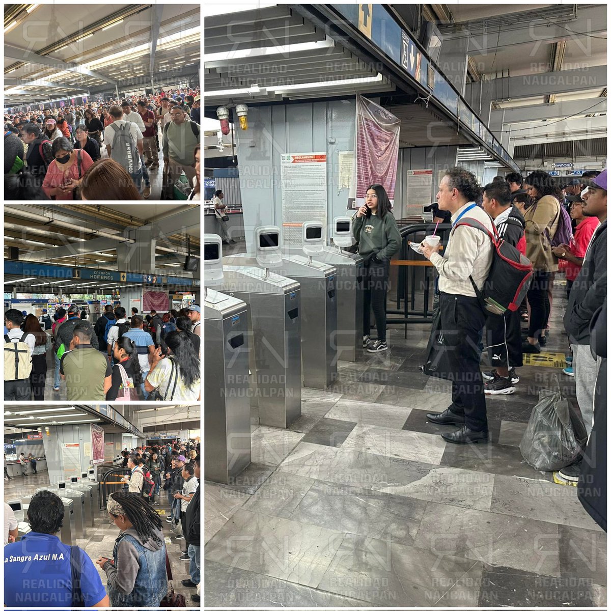 ⚠️Al momento ⚠️ Reportan falla en metro Cuatro Caminos. Lo que está provocando caos en la estación

<a href="/MetroCDMX/">MetroCDMX</a>