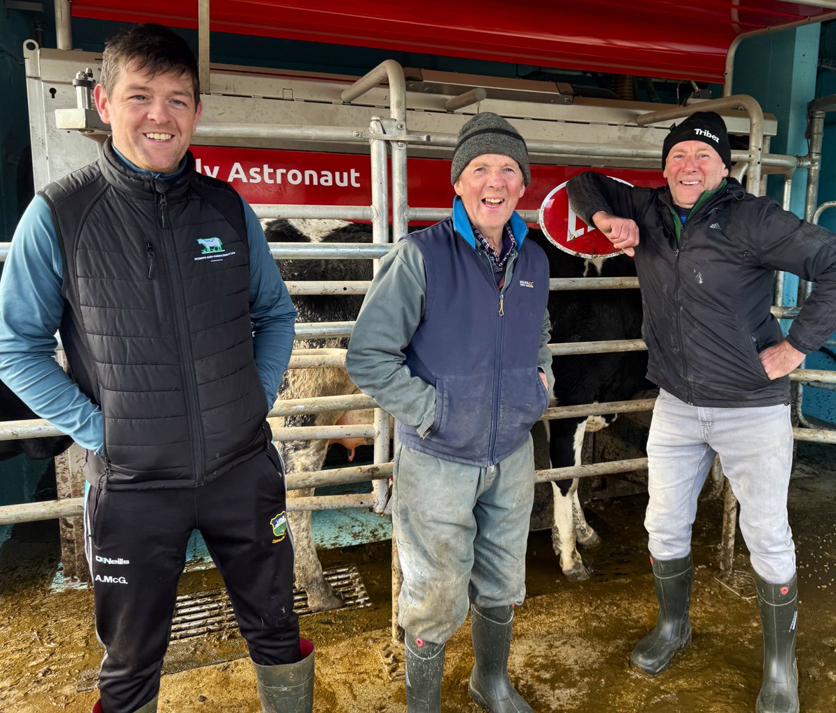 Best of luck to Richard McGrath on the start up of his new Lely Astronaut A5!
Nephew Aidan &amp; brother Pat are helping with the change over. 
Tipperary based Richard has milked cows in a parlour for 45 years !!
Now he will have more time to support <a href="/TipperaryGAA/">Tipperary GAA</a> &amp; <a href="/Loughmore_Gaa/">Loughmore-Castleiney GAA Club</a>