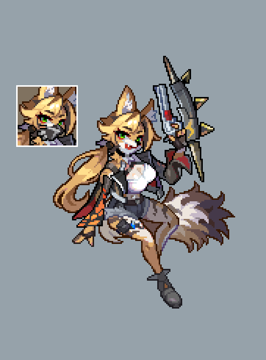 펄크라🐈
#pixelart #aseprite #ZenlessZoneZero #ゼンゼロ