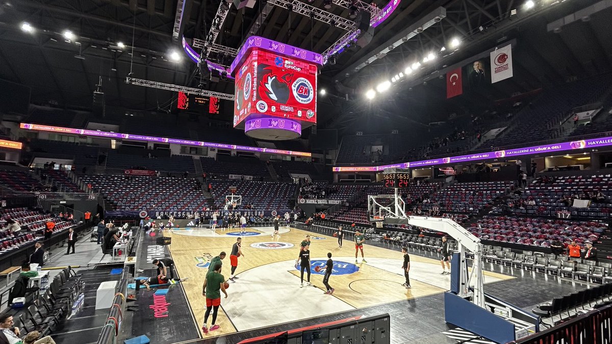 ⁦<a href="/KKCedOL/">Cedevita Olimpija Ljubljana</a>⁩ v Carigradu lovi uvrstitev v polfinale evropskega pokala! Tekmo proti Bahčešehirju bomo v večeru spremljali tudi na ⁦<a href="/Val202/">Val 202</a>⁩