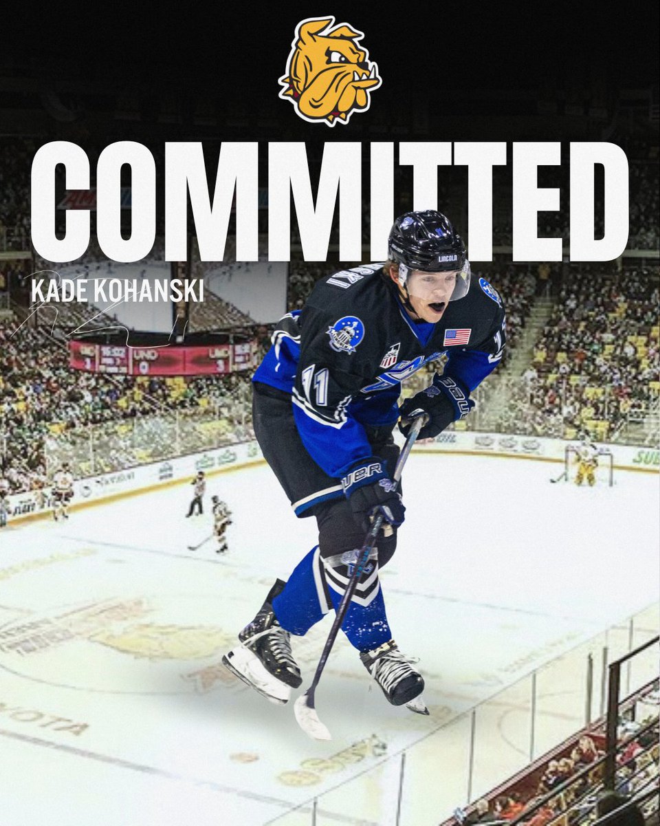 Congratulations to Kade Kohanski on his commitment to Minnesota Duluth! #LNKHockey 

Read more: lincolnstars.com/news/2025/3/11…