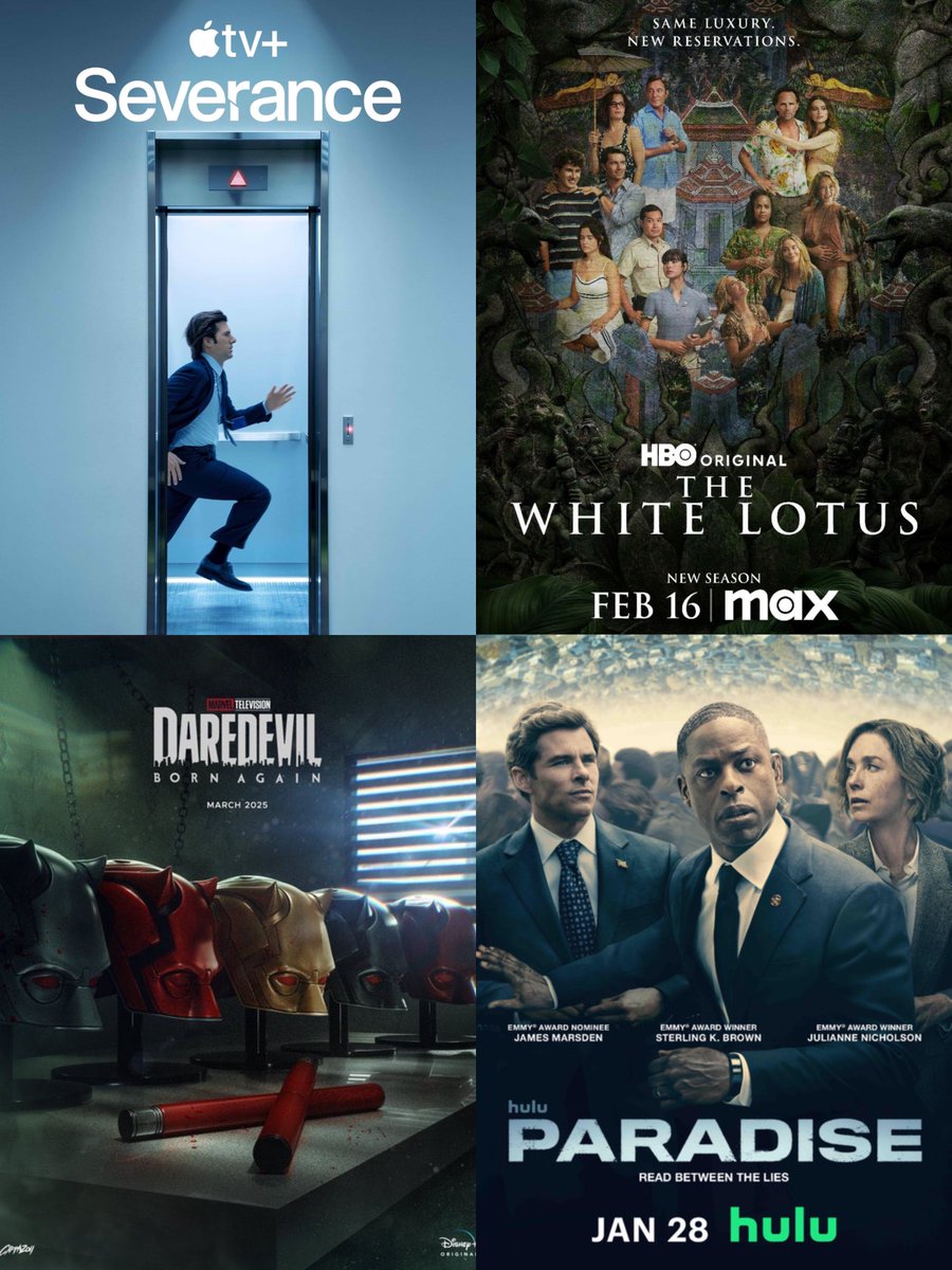 أشهر أربع مسلسلات حاليًا على النت