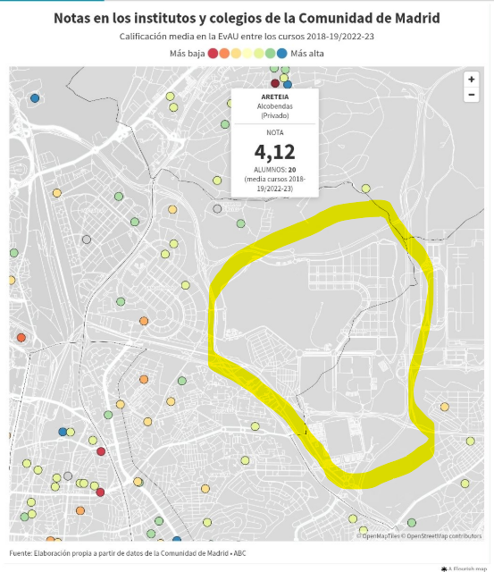 😡😠Imagen muy gráfica del abandono de <a href="/Valdebebas/">Valdebebas</a> en cuanto a <a href="/educacmadrid/">Educación▪️Comunidad de Madrid</a> secundaria, sin posibilidades en kilómetros a la redonda. 12 años de barrio habitado y aún sin Instituto Público para más de 10.000 jóvenes. ¿Hasta cuando <a href="/EVicianaDuro/">Emilio Viciana</a> ?
abc.es/espana/madrid/…
