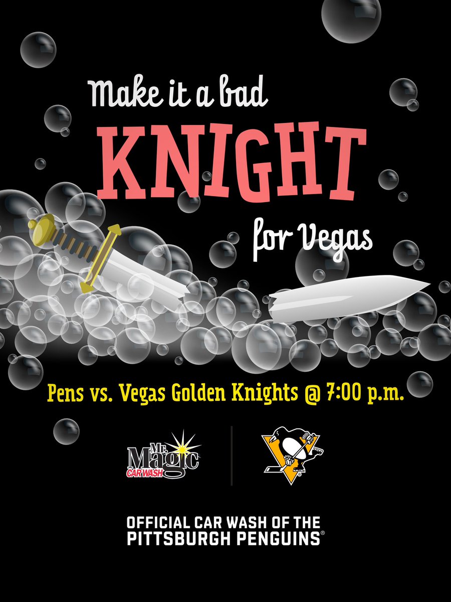 MrMagicCarWash (@mrmagiccw) on Twitter photo Letās hope for a Magic Moment on the ice tonight. 5 Goals = FREE $25 Car Wash. #KeepItClean <a href="/penguins/">Pittsburgh Penguins</a> Letās hope for a Magic Moment on the ice tonight. 5 Goals = FREE $25 Car Wash. #KeepItClean <a href="/penguins/">Pittsburgh Penguins</a>