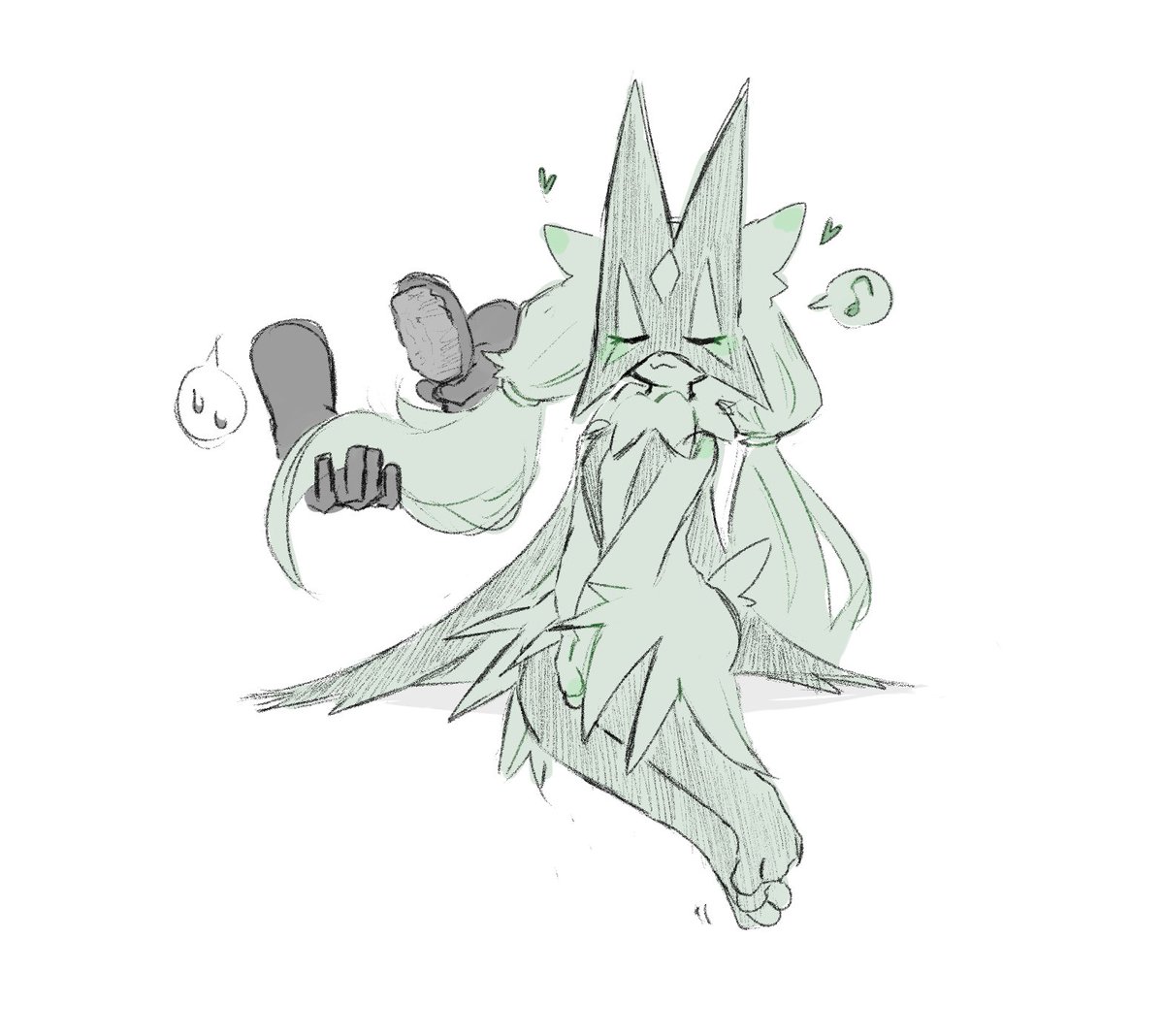 kemokoko_'s tweet image. ロングなマスカーニャ