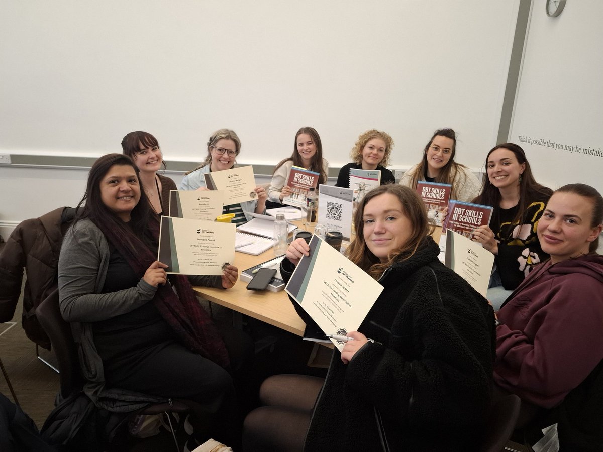 Katie Barker (@katieemhp) on Twitter photo #BuryMHST and #StockportMHST practitioners working together and sharing ideas on their two day DBT Skills In Schools Training with British Isles DBT Training. Wonderful opportunity to learn new skills and share ideas on mental health support in schools✨️ <a href="/PennineCareNHS/">Pennine Care NHS FT</a> #BuryMHST and #StockportMHST practitioners working together and sharing ideas on their two day DBT Skills In Schools Training with British Isles DBT Training. Wonderful opportunity to learn new skills and share ideas on mental health support in schools✨️ <a href="/PennineCareNHS/">Pennine Care NHS FT</a>