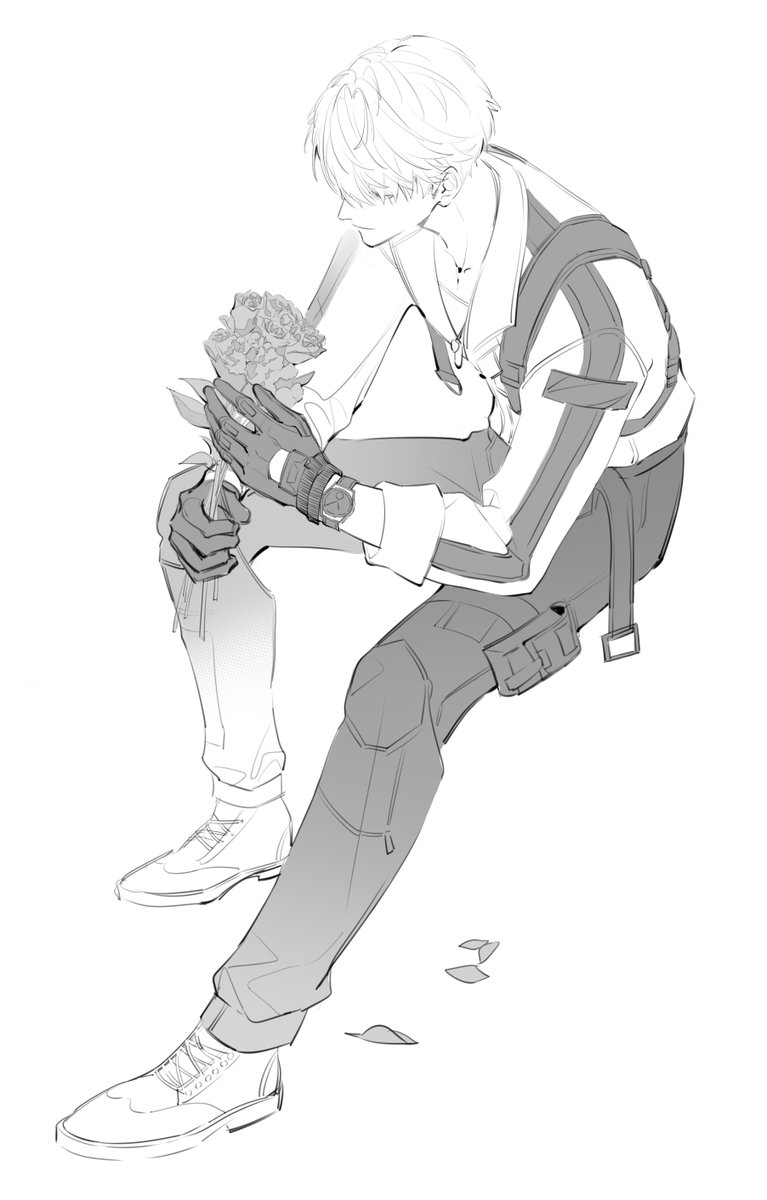 練習絵
ポーズ参考あり
#Caleb #夏以昼 #マヒル