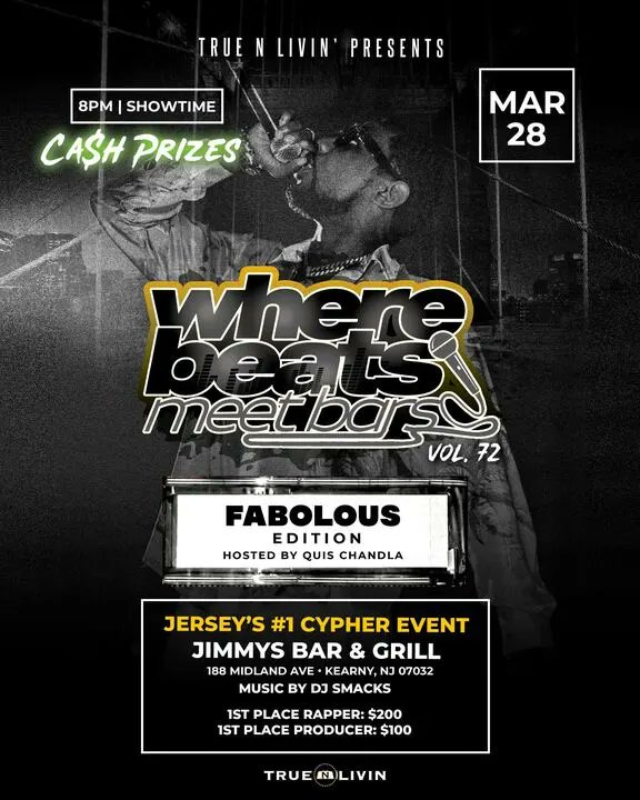 #ad "They don’t wanna see you win—so step up and prove ‘em wrong. 🎤 WBMB Vol. 72 is Where Beats Meet Bars and real ones link up IRL. 17 days to claim your spot or watch from the sidelines. GA tickets just $10—pull up or wish you did! 🌟 Limited spots—don’t miss out! #linkinbio