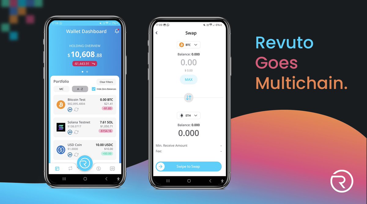 Soon, #Revuto will compete with the most popular crypto wallets, but in our  case, by keeping the @Cardano non-custodial wallet alongside the upcoming  multichain custodial wallet. With the launch of Debit Cards,