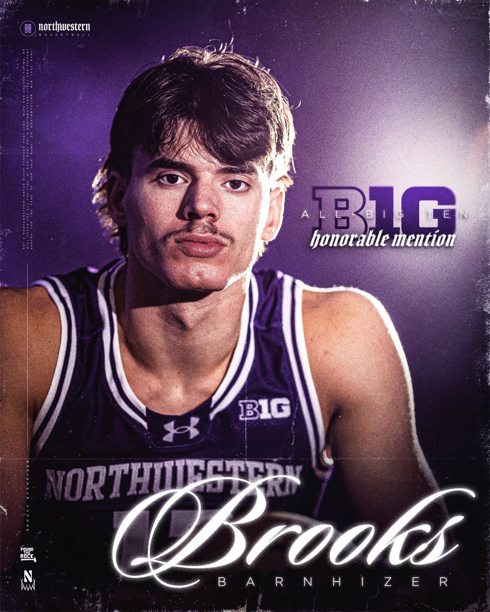 The Captain 👨‍✈️

The toughest player in the conference, Brooks Barnhizer is All-Big Ten Honorable Mention.