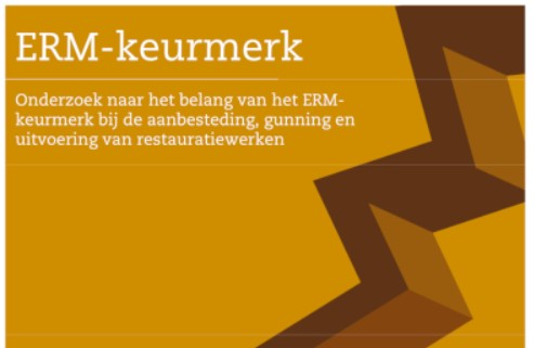 Onderzoek EIB toont grote belang van ERM-keurmerk voor opdrachtgevers en opdrachtnemers aan. 

“Het EIB onderzoek bevestigt: de #monumenten sector heeft met ERM-keurmerk een krachtige kwaliteitstoets." 

<a href="/RCE_erfgoed/">Rijksdienst voor het Cultureel Erfgoed</a> <a href="/MinOCW/">Ministerie van Onderwijs, Cultuur en Wetenschap</a> <a href="/MinisterieVRO/">Ministerie van VRO</a> <a href="/MinisterieEZ/">Ministerie van Economische Zaken</a> <a href="/EIBnl/">EIB</a> <a href="/stichtingerm_NL/">stichting ERM_official</a>