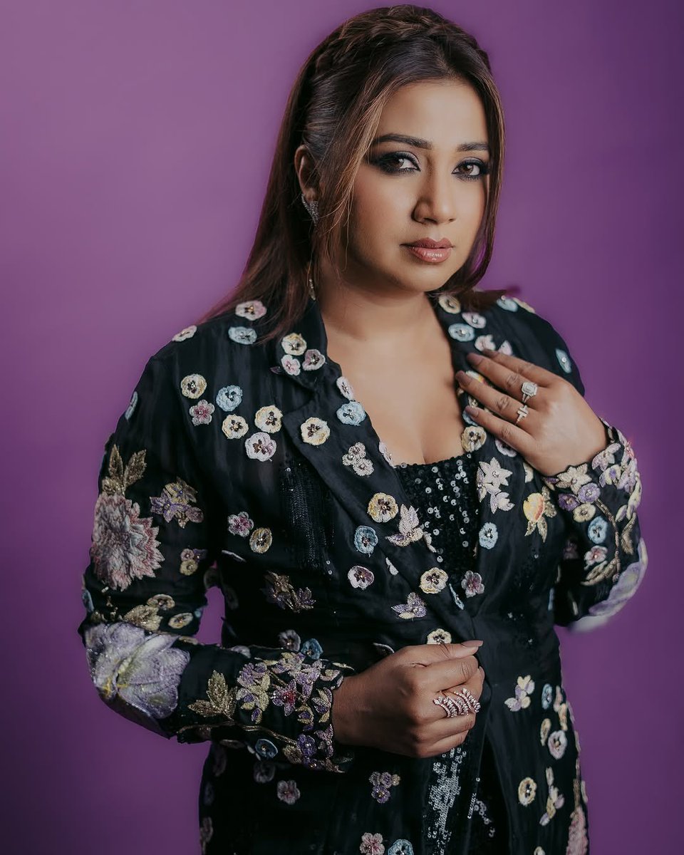 SHE HAS JUST STARTED 

#HappyBirthdayShreyaGhoshal