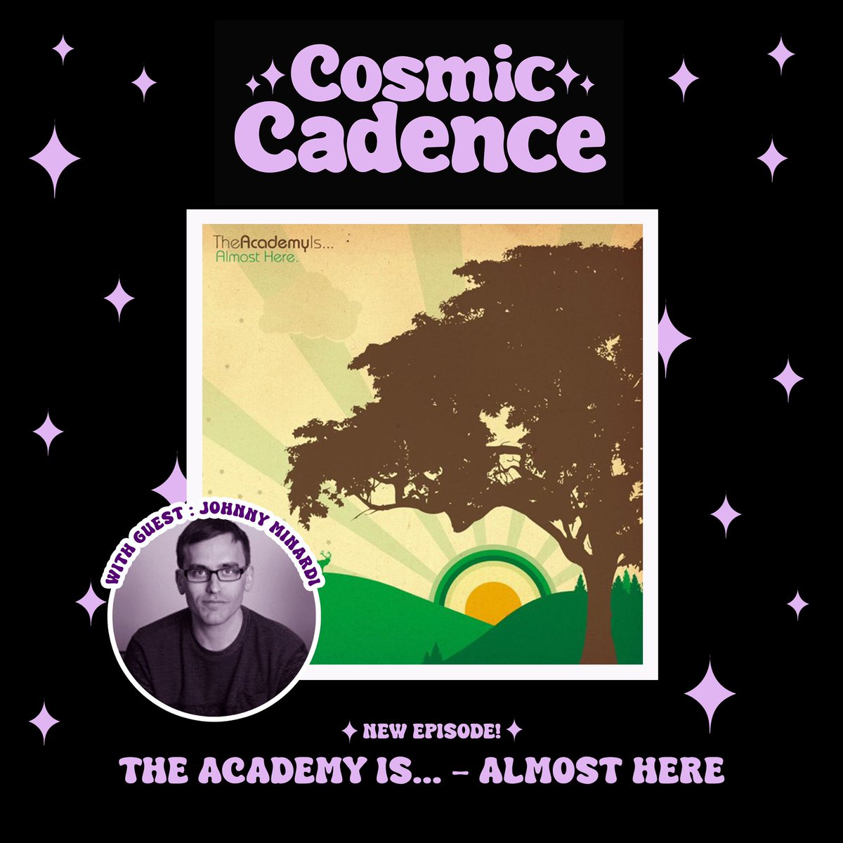 On today’s episode we talk about the epic debut album, Almost Here, from the one and only <a href="/TheAcademyIs/">The Academy Is...</a> with our first ever special guest, Johnny Minardi!✨💜

Listen / watch here:
linktr.ee/cosmiccadencep…

#theacademyis #almosthere #fueledbyramen