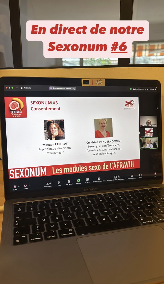 En direct de notre webinaire Sexonum #6 sur le thème du Consentement !