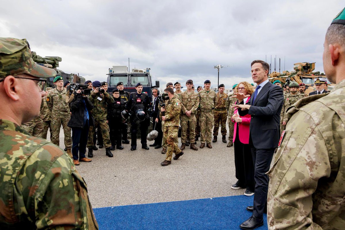 Mark Rutte (@secgennato) on Twitter photo Great NAC visit to <a href="/NATO_KFOR/">NATO Kosovo Force - KFOR</a> and <a href="/NALTinKosovo/">NATO Advisory and Liaison Team in Kosovo</a> today, together with troop contributing partners. #NATO’s presence is a concrete demonstration of our steadfast commitment to lasting security across Kosovo and to regional stability. I also met <a href="/VjosaOsmaniPRKS/">Vjosa Osmani</a> and <a href="/albinkurti/">Albin Kurti</a> to Great NAC visit to <a href="/NATO_KFOR/">NATO Kosovo Force - KFOR</a> and <a href="/NALTinKosovo/">NATO Advisory and Liaison Team in Kosovo</a> today, together with troop contributing partners. #NATO’s presence is a concrete demonstration of our steadfast commitment to lasting security across Kosovo and to regional stability. I also met <a href="/VjosaOsmaniPRKS/">Vjosa Osmani</a> and <a href="/albinkurti/">Albin Kurti</a> to