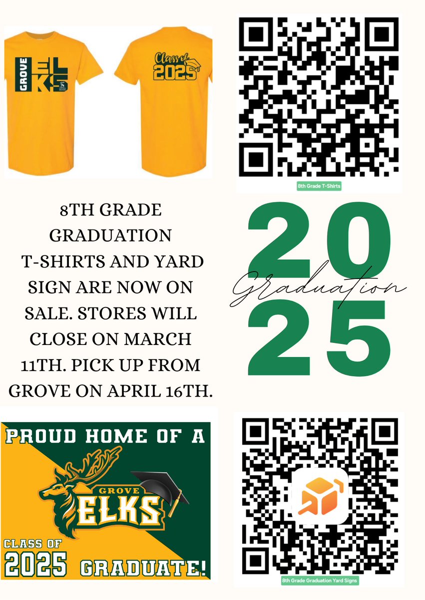 Grove Jr. High PTO tweet media