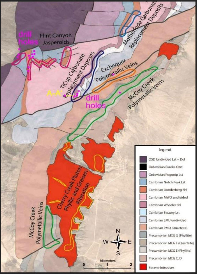 ViscountMining's tweet image. Cherry Creek-&amp;gt; Geochemical sampling results indicate the previously producing mines potential for multiple target types including sediment hosted, disseminated gold deposits; manto or replacement #silver deposits; high-grade #gold &amp;amp; silver vein deposits...
viscountmining.com/wp-content/upl…