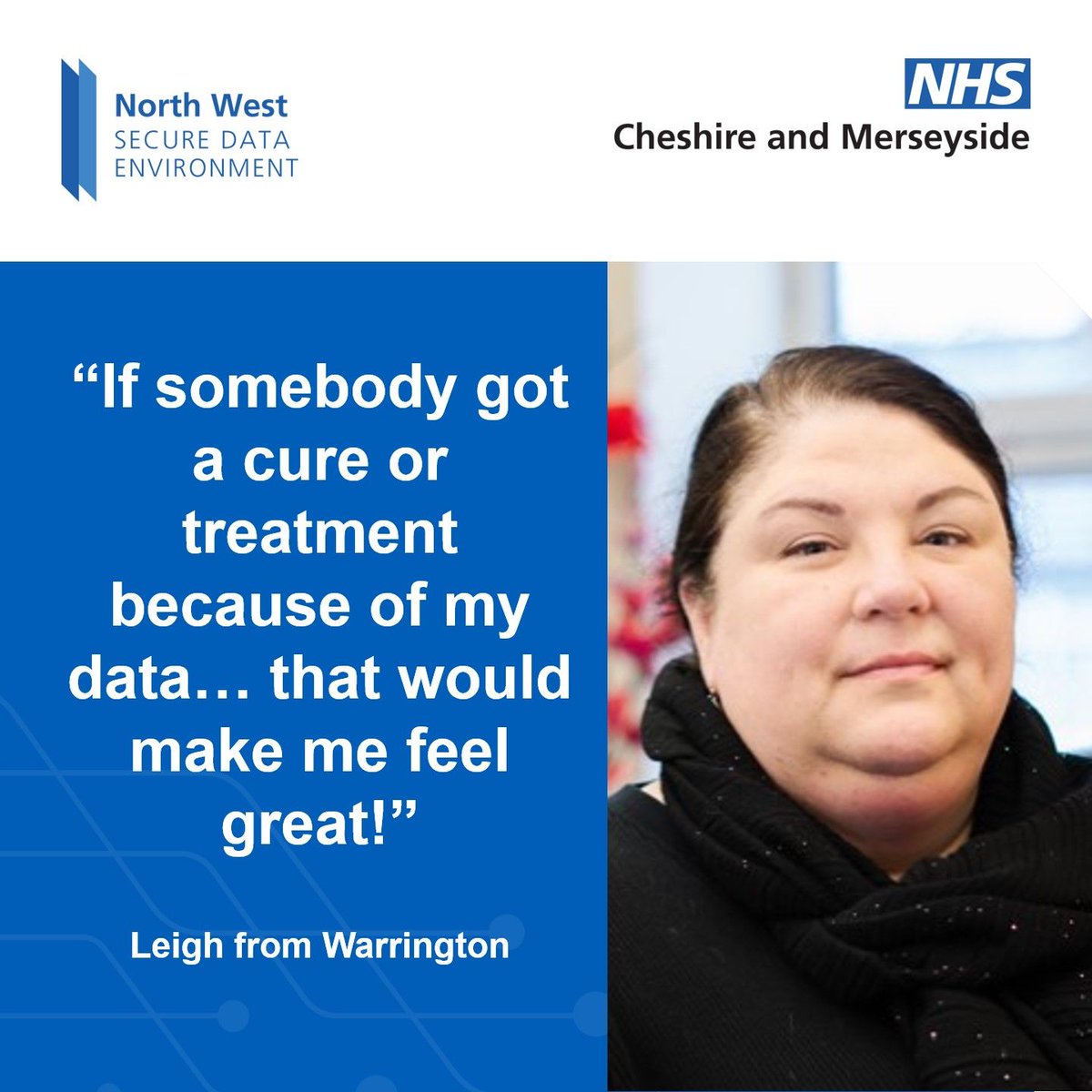 New campaign highlights how health data can improve care across Cheshire and Merseyside.

Find out more: healthwatchsefton.co.uk/news/new-campa…

#healthwatchsefton #crosby #sefton #formby #ainsdale #southport #netherton #litherland #bootle #maghull