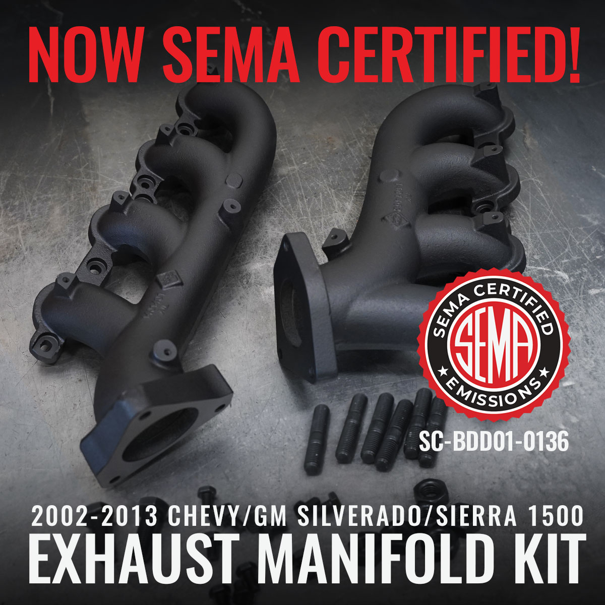 🔥 SEMA Certified: Our LS-Style Manifolds Just Leveled Up! 🏆⁠
⁠
Exciting news! Our LS-Style manifolds have officially received SEMA certification. These OEM replacements are built to last and perform.⁠