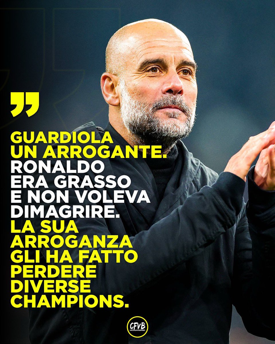 👉🏽 bit.ly/4iCvs32  

Non risparmia nessuno.
Da #Guardiola a #Ronaldo il fenomeno, fino ad arrivare a #Hierro quando allenava il #RealMadrid