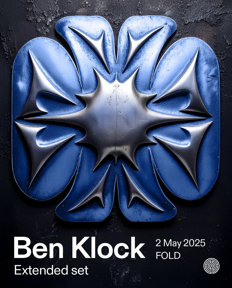Labyrinth (@labyrinthlondon) on Twitter photo A DJ that needs little to no introduction, <a href="/BenKlock/">Ben Klock (Official)</a> has been at the forefront of the global techno scene for nearly two decades. This May, we welcome him to FOLD for an extended set.
Pre-sale March 14th at 12pm exclusively for those who sign up 🔗 labyrinthevents.com/benklock?ref=tw A DJ that needs little to no introduction, <a href="/BenKlock/">Ben Klock (Official)</a> has been at the forefront of the global techno scene for nearly two decades. This May, we welcome him to FOLD for an extended set.
Pre-sale March 14th at 12pm exclusively for those who sign up 🔗 labyrinthevents.com/benklock?ref=tw
