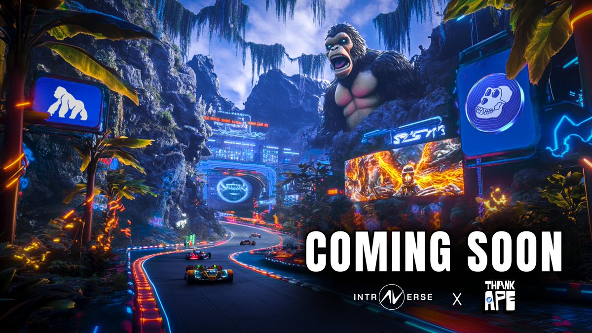 Intraverse (@intraverse_game) on Twitter photo Somethingโs cookingโฆ it smells like speed and $APE rewards๐ต๐จ
We're building degen stuff with <a href="/ThankApe/">Thank APE: Built by ApeCoin</a>
Stay sharp, stay fast and eat bananas ๐ Somethingโs cookingโฆ it smells like speed and $APE rewards๐ต๐จ
We're building degen stuff with <a href="/ThankApe/">Thank APE: Built by ApeCoin</a>
Stay sharp, stay fast and eat bananas ๐