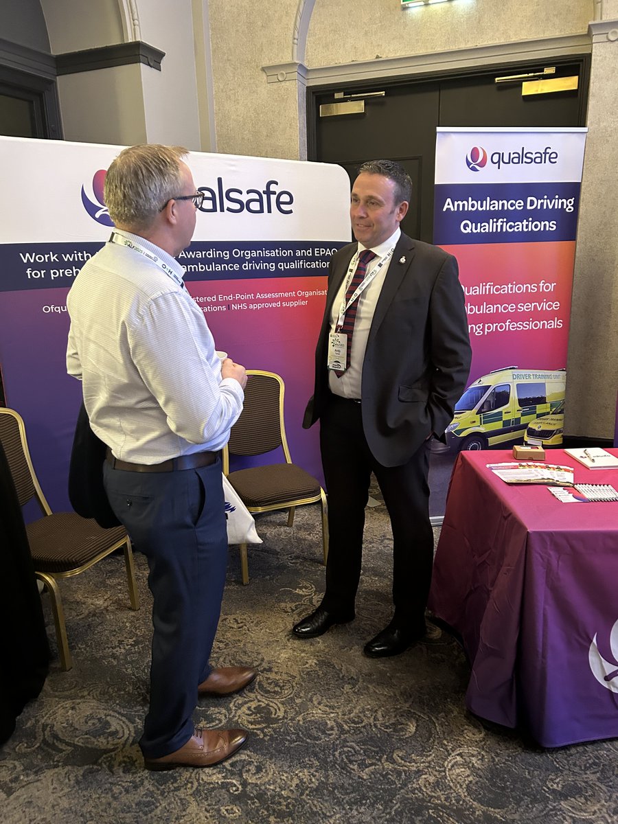 Qualsafe (@qualsafe) on Twitter photo šAn excellent first day at The <a href="/AACE_org/">The Association of Ambulance Chief Executives</a> Ambulance Leadership Forumš
Itās been great to catch up with our NHS Ambulance Service partners, and meet some new faces.
Hereās Andy Turton chatting to Peter Gavey, Chief Ambulance Officer at <a href="/JsyAmbulance/">Jersey Ambulance</a>.
#ALF2025 #NHS šAn excellent first day at The <a href="/AACE_org/">The Association of Ambulance Chief Executives</a> Ambulance Leadership Forumš
Itās been great to catch up with our NHS Ambulance Service partners, and meet some new faces.
Hereās Andy Turton chatting to Peter Gavey, Chief Ambulance Officer at <a href="/JsyAmbulance/">Jersey Ambulance</a>.
#ALF2025 #NHS