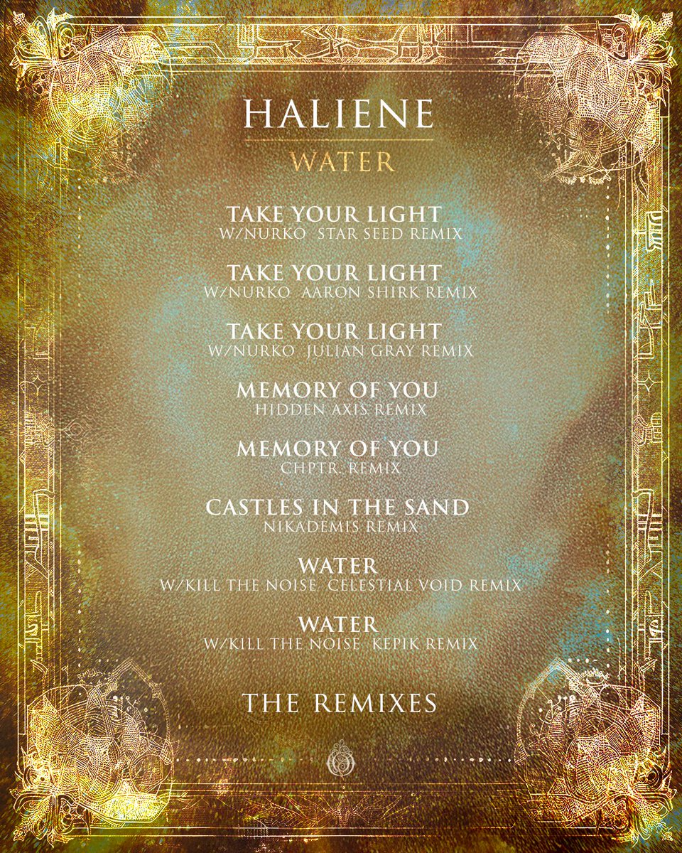 Ophelia Records (@opheliarecords) on Twitter photo The official remixes for <a href="/HALIENE/">βπΈπππΌβπΌ</a>'s debut Ophelia EP βWaterβ land this Friday π The official remixes for <a href="/HALIENE/">βπΈπππΌβπΌ</a>'s debut Ophelia EP βWaterβ land this Friday π