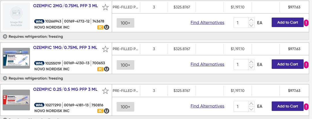 BradPharm's tweet image. Ozempic in France = $83
Ozempic pharmacy cost in US = $977
Congress Ozempic Bill = $1,500

1.) Why is it so much more in US vs. France?
2.) Where is the extra $500+ proposed by Congress going?

These are the questions that need to be investigated by @DOGE