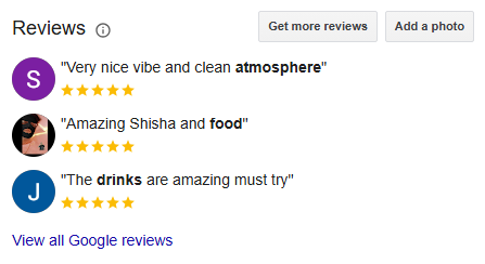 IceCoalCA's tweet image. Your feedback matters! ⭐ 
Share your experience with us &amp;amp; let the world know! 💬👇 
Leave a review here 
g.page/r/CeCJVhil1C2O…
#IceCoalLounge