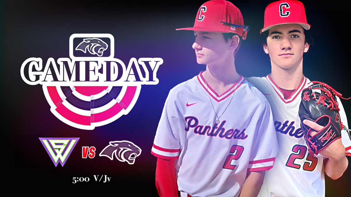 Panthers host Southwest in conference play today. First pitch 5 pm. <a href="/CabotAthDept/">Cabot Athletic Dept.</a>