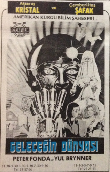 Futureworld (1976)
Geleceğin Dünyası
G. T: 12.10.1978