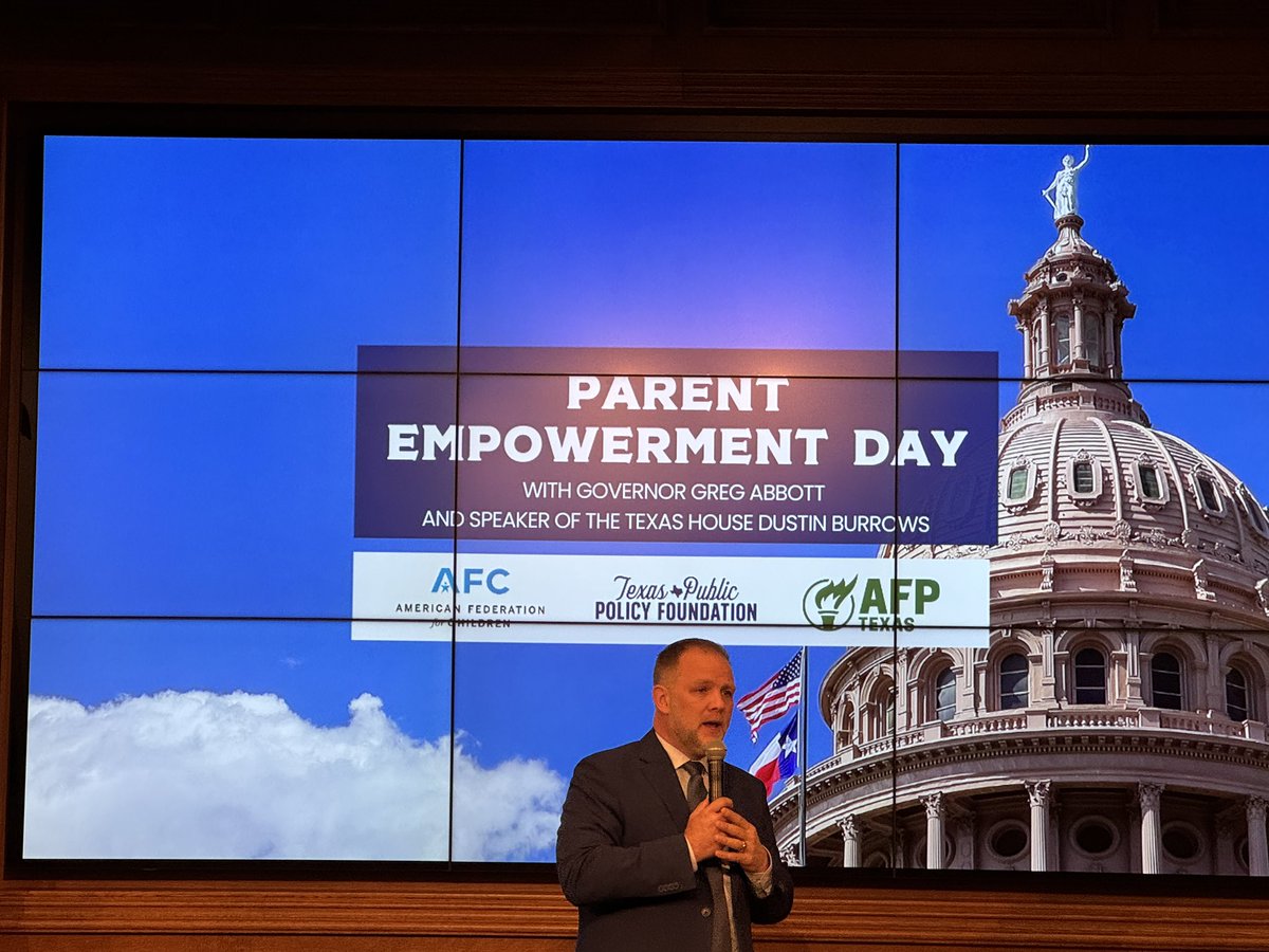 TPPF's tweet image. Huge turnout from families and lawmakers at Parent Empowerment Day!

It’s time to make Texas #1 in education by letting families choose the best educational environment for their kids, with ESAs. #txed