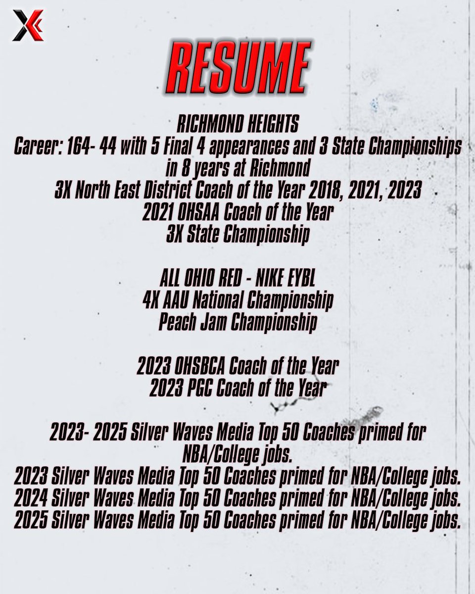 nxtgencertified's tweet image. 🚨 BREAKING: Coach Quentin Rodgers is leaving Richmond Heights HS after 8 years with the program. Coach Q has stacked up a very impressive resume including 3 state championships, 4 AAU national championships and a Peach Jam championship.
