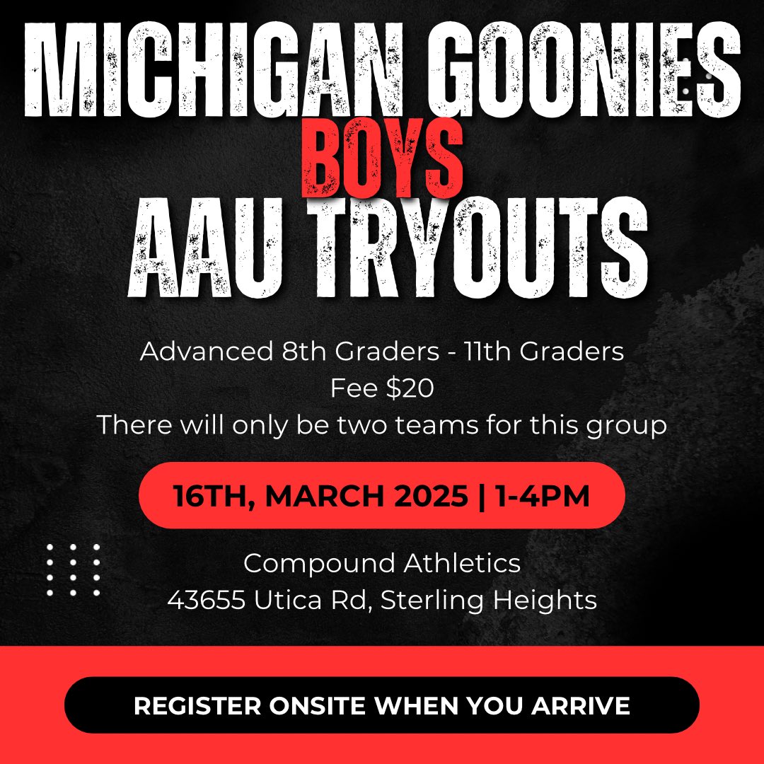 Michigan Goonies AAU tweet media