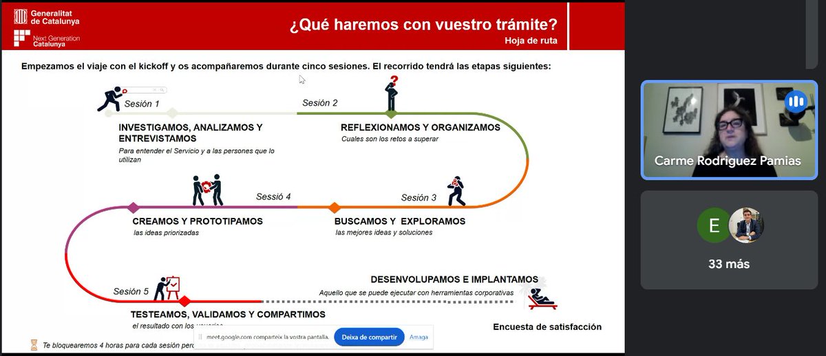 ¿Cómo hacer que los trámites de la Administración sean más claros para la ciudadanía?

<a href="/carme_the/">Carme</a> nos cuenta cómo lo hacen en <a href="/gencatdigital/">Gencat Digital</a> en la tercera clase de la quinta sesión del curso de #LenguajeClaro de la <a href="/UAHes/">Universidad Alcalá</a> y <a href="/novagob/">Fundación NovaGob</a>