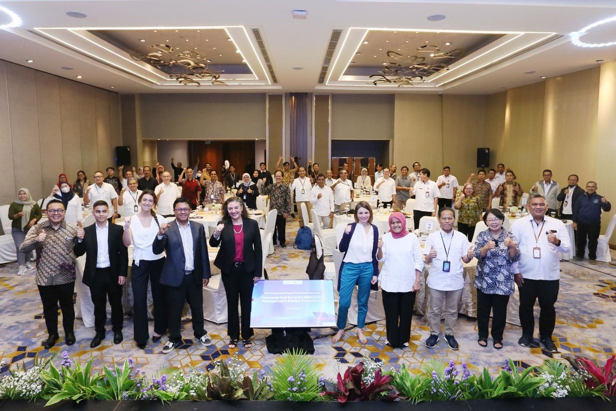 ILO action to End Forced Labour (@ilo_endslavery) on Twitter photo The <a href="/ilo/">International Labour Organization</a> launched its first-ever Survey on #DecentWork in #Marine #Fishing in #Jakarta today, in collaboration with <a href="/brin_indonesia/">BRIN Indonesia</a>. Representatives from Indonesian tripartite constituents & broader stakeholders in the fishing sector attended the launch.
👉bit.ly/3DaA7ud The <a href="/ilo/">International Labour Organization</a> launched its first-ever Survey on #DecentWork in #Marine #Fishing in #Jakarta today, in collaboration with <a href="/brin_indonesia/">BRIN Indonesia</a>. Representatives from Indonesian tripartite constituents & broader stakeholders in the fishing sector attended the launch.
👉bit.ly/3DaA7ud
