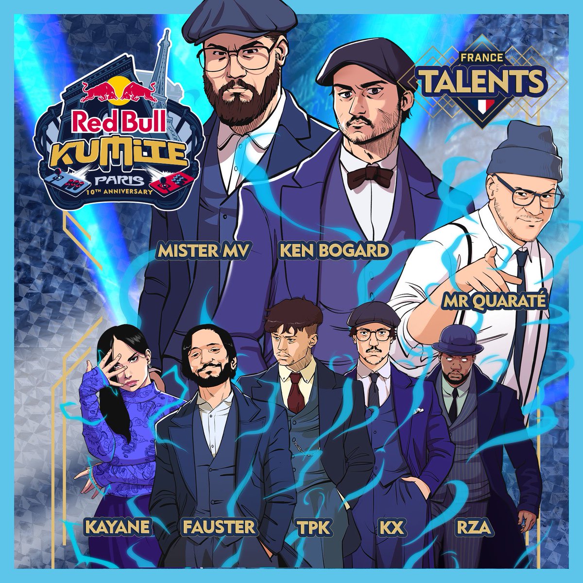 Très heureuse de vous annoncer que je fais partie des talents qui vous feront vivre le #RedBullKumite2025 🔥

Ne ratez pas cet évent exceptionnel à Paris sur #StreetFighter6, prenez vos places 🇫🇷 !!!

➡️ redbull.com/kumite

Et chapeau MADD pour cette illustration de fou 👊