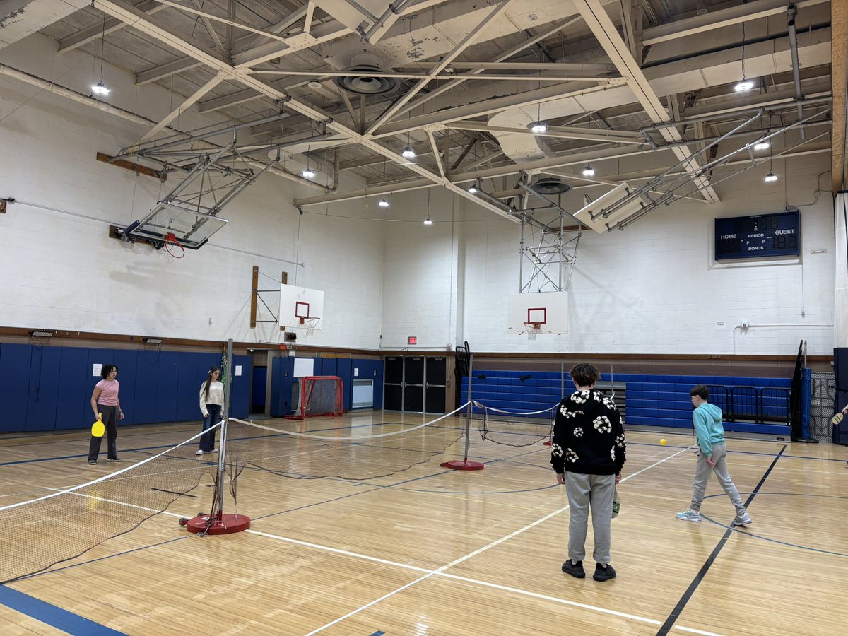 Concluded our pickleball tournament today, congrats to your <a href="/OMS_NY/">Oceanside MS</a> 5th period Pickleball Champs!