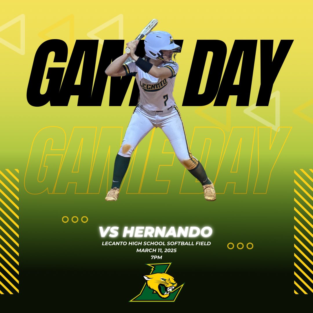 Lecantosoftball's tweet photo. It’s GAMEDAY!

Junior Shawna Griffin is looking to keep her bat hot while Junior Abigail Males looks to continue her dominant pitching in the circle tonight. 

@LecantoHigh @LHSPantherAth @CitrusCoSports @FHSAA #panthers #softball https://t.co/KVppakRq92